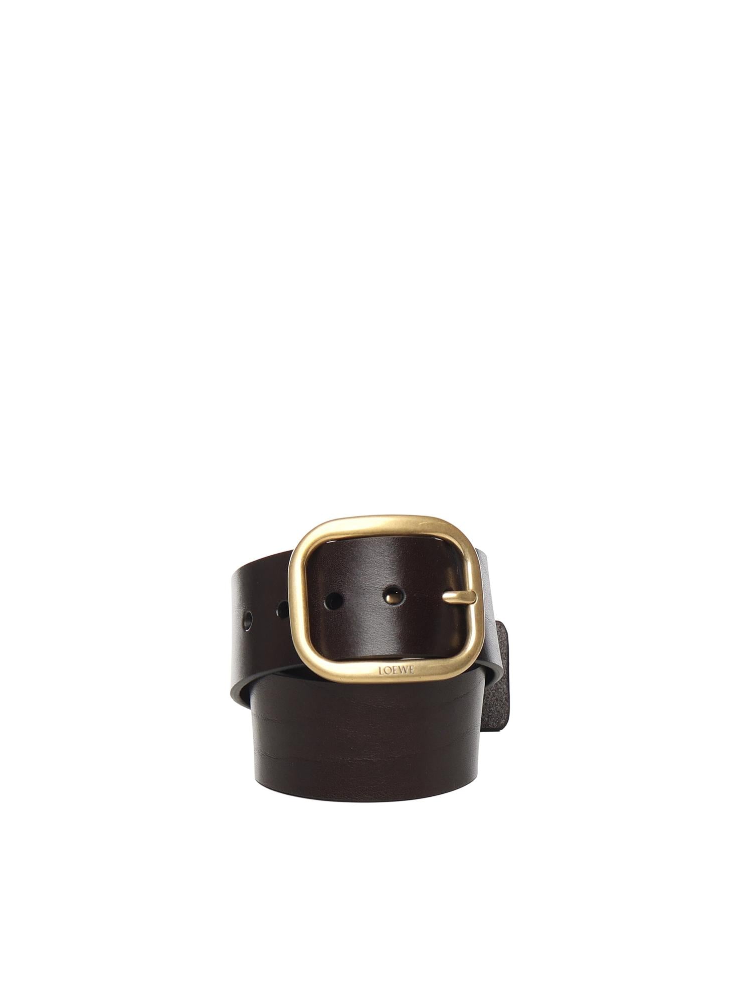 Cintura morbida arrotondata in pelle E619244XAI 3110 LOEWE 