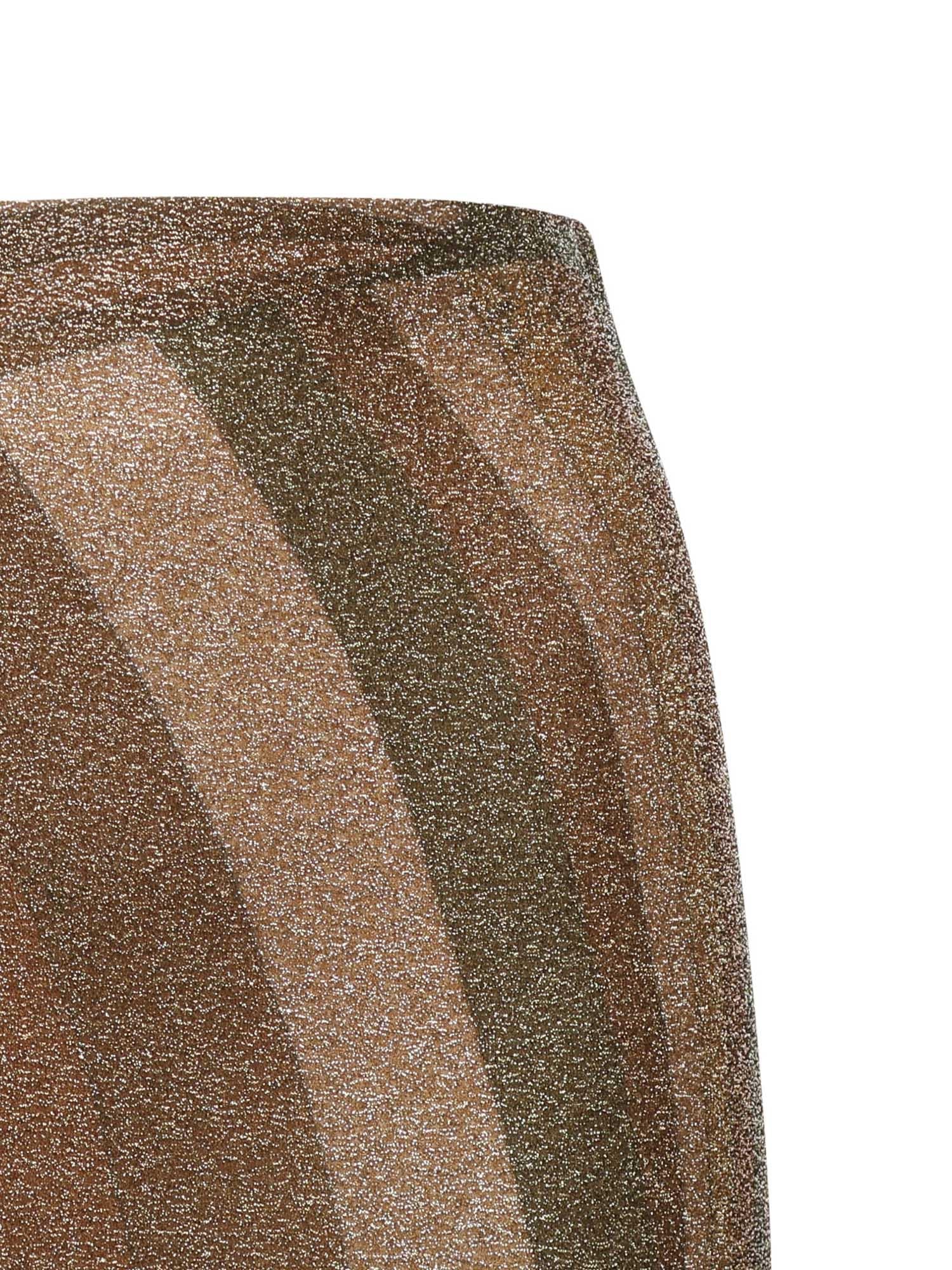 Gonna midi in jersey lamé con stampa Iride 5UJV11 5U867993 PUCCI 