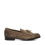 Mocassino in suede con nappine e frangia DU3399STRAUY260 TM08 DOUCAL'S 