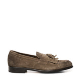 Mocassino in suede con nappine e frangia DU3399STRAUY260 TM08 DOUCAL'S 