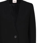 Cappotto lungo monopetto MDFW23826 -NERO MARIUCCIA Milano 