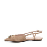 Slingback flat C-Me in suede E4SB2210201 N71 COCCINELLE 