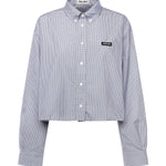 Camicia in popeline MK1659 1805F0008 MIU MIU 
