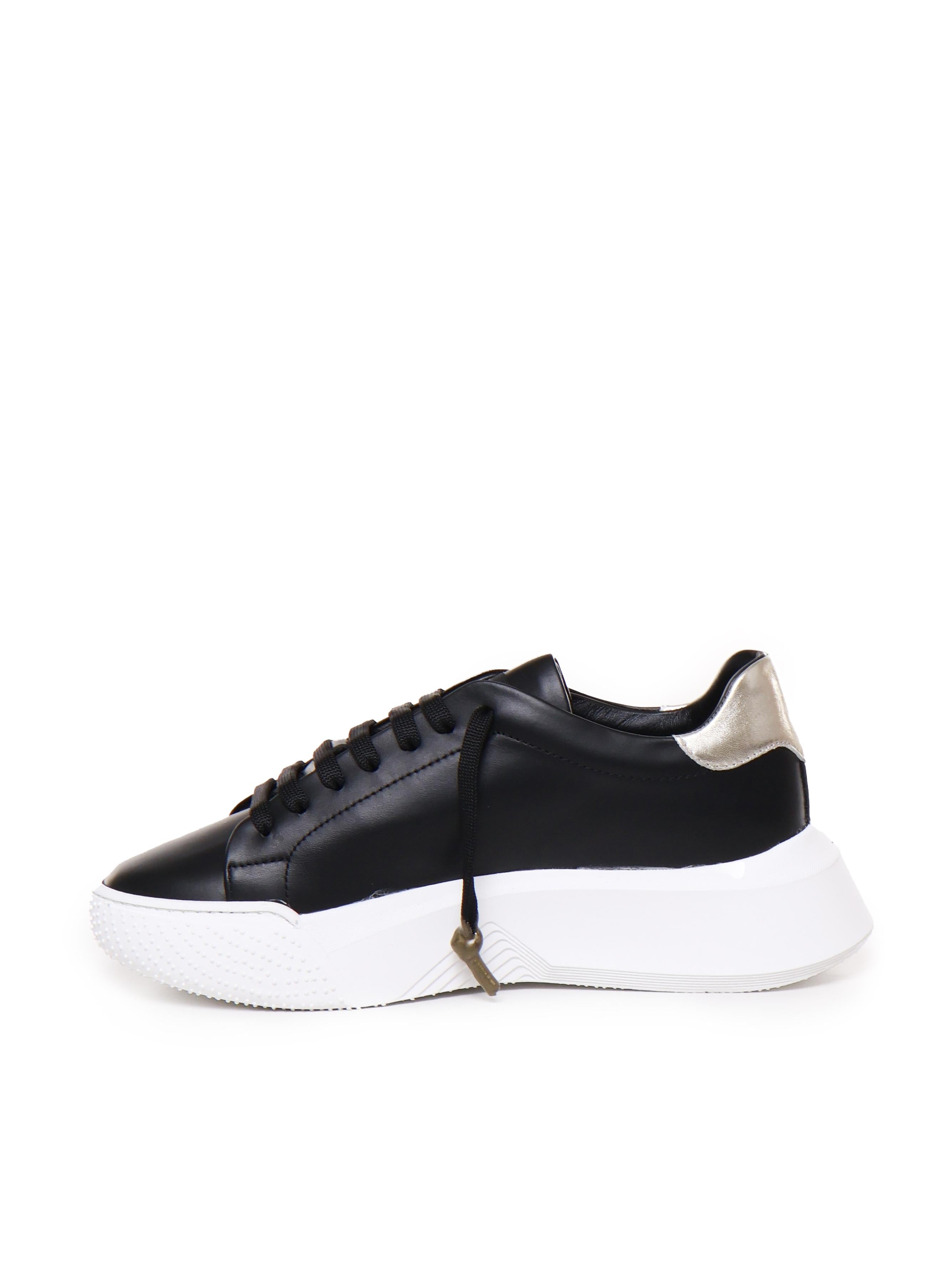 Sneakers Nemesis in nappa pe 2021 NEMESIS 2 NAPPABLACK/GOLD GIULIANO GALIANO 