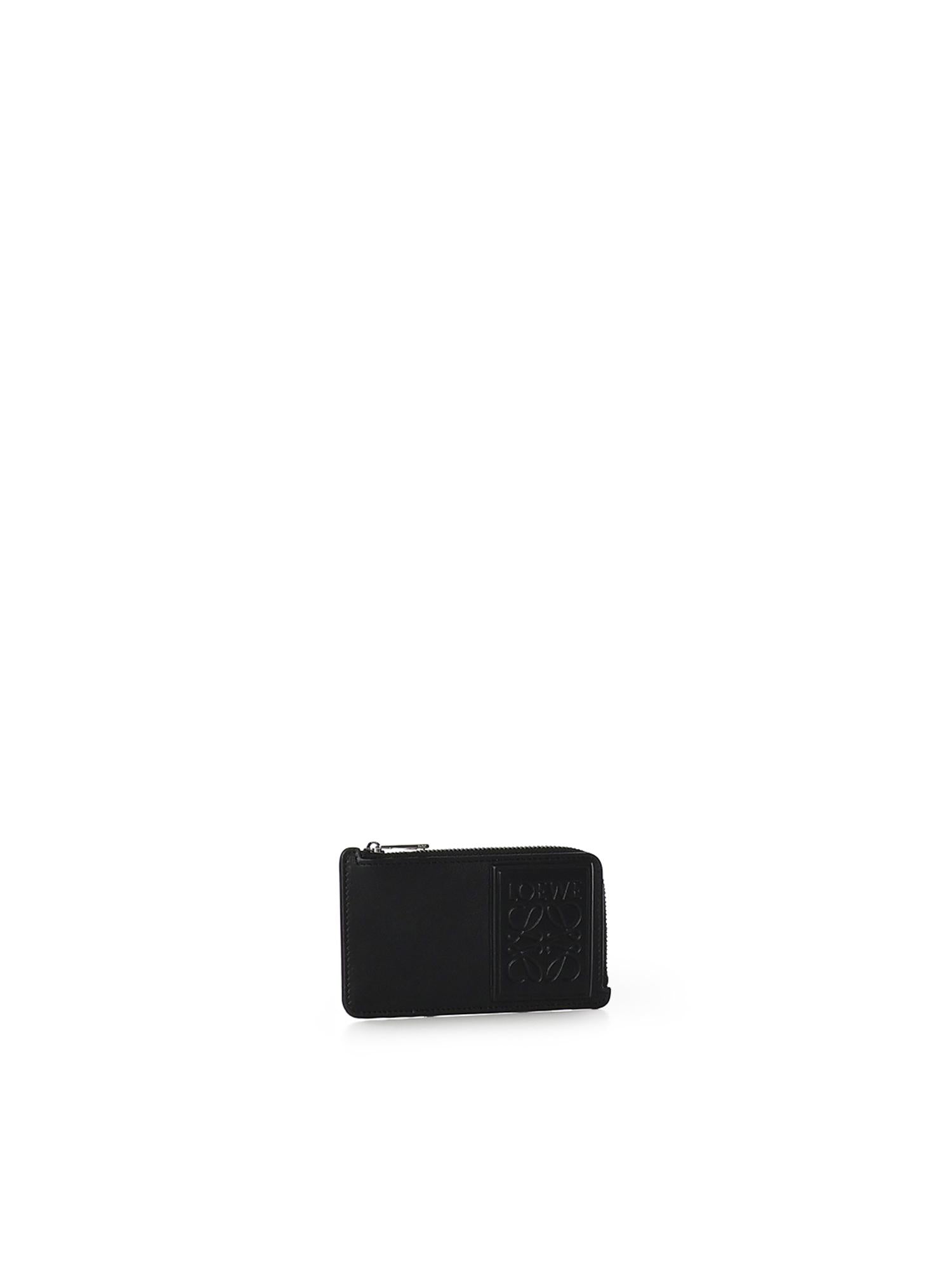 Portacarte con portamonete in pelle di vitello C565Z40X05 1100 LOEWE 