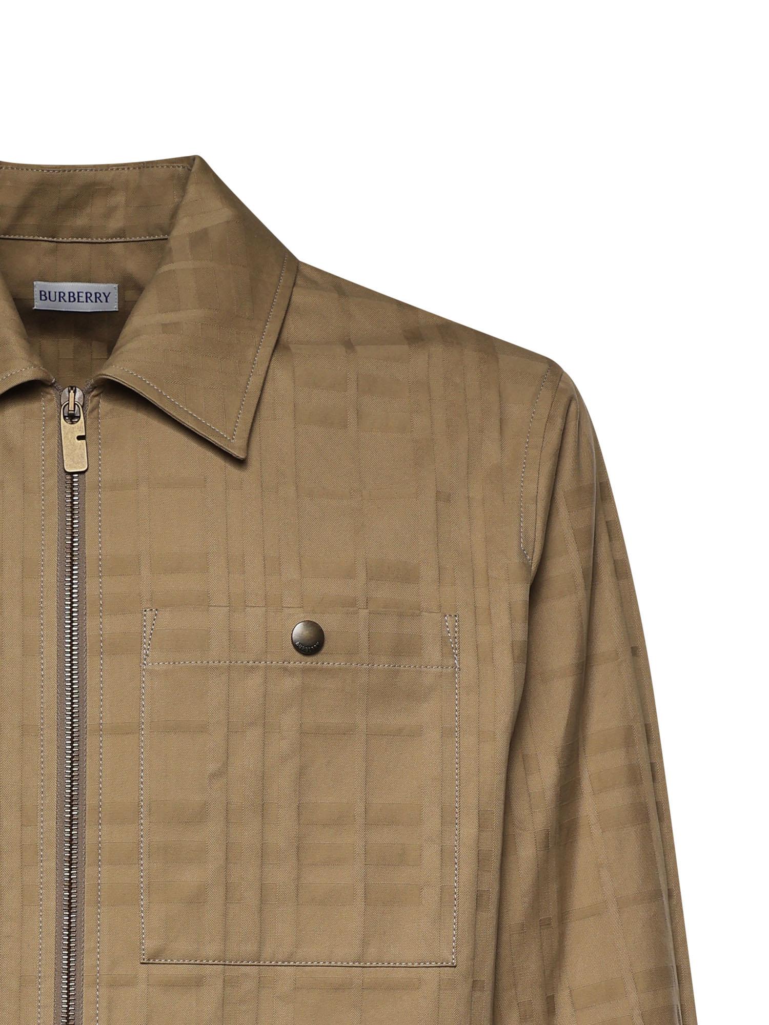 Giacca Oakwell in cotone 8121988 C4776 BURBERRY 