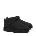 Stivaletti classic ultra mini in suede 1116109 BLK UGG 