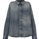 Camicia in cotone con Tasca sul Petto 783691 THW254245 BALENCIAGA 