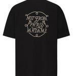 T-shirt Slogan Tresses<BR/> HTS259CO134 BL Drôle de Monsieur 