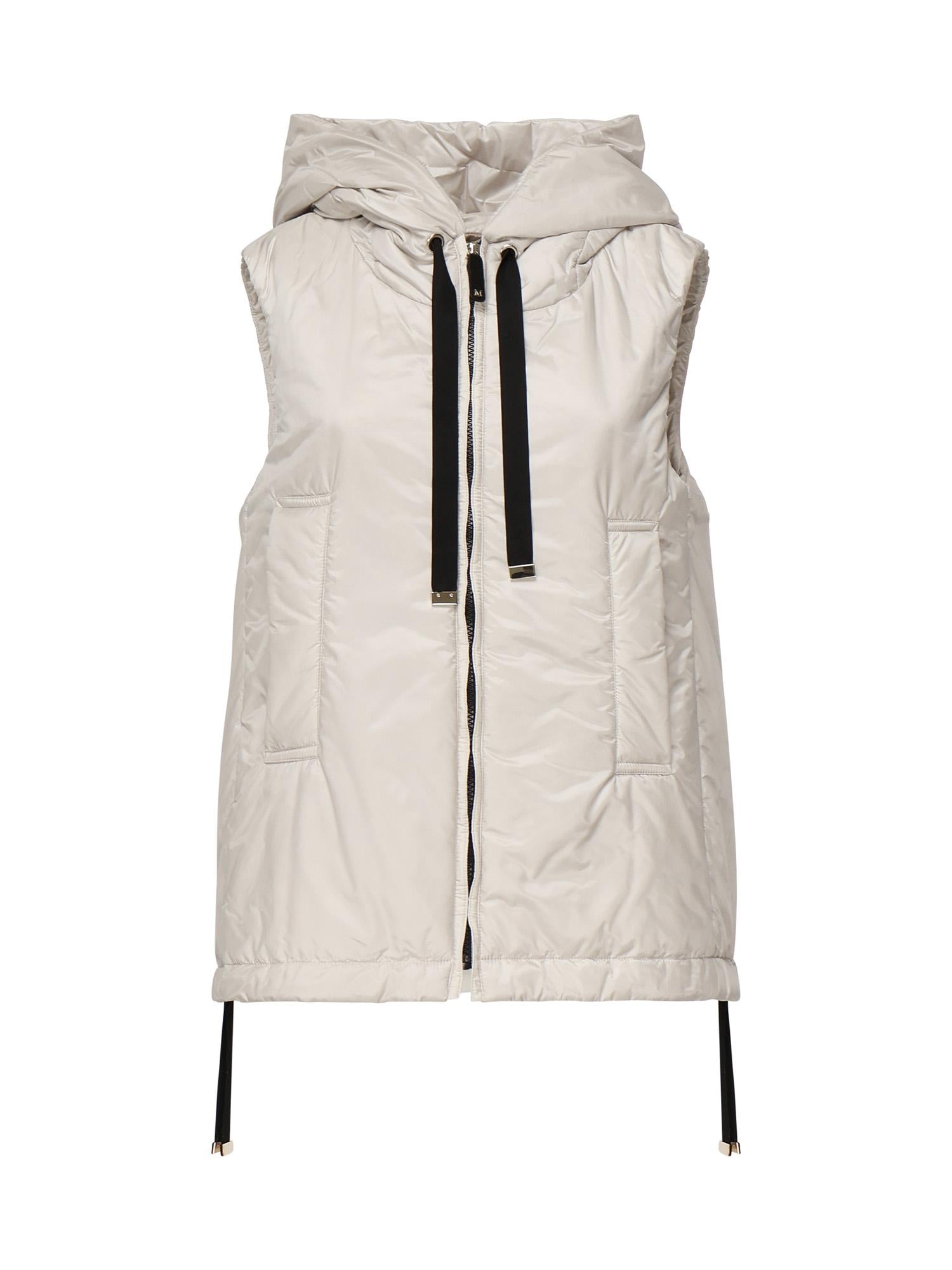 Gilet imbottito con cappuccio 2529296024600 003 MAX MARA THE CUBE 