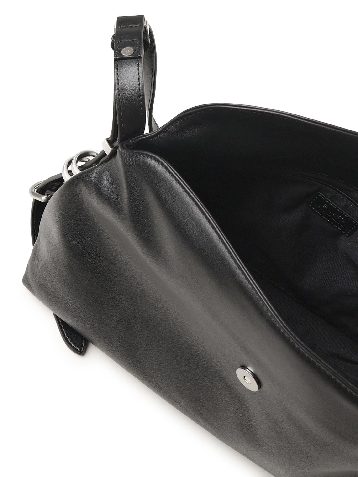 Borsa a spalla Saddle Horizontal media in pelle 105049 A1ZXZ99E PINKO 