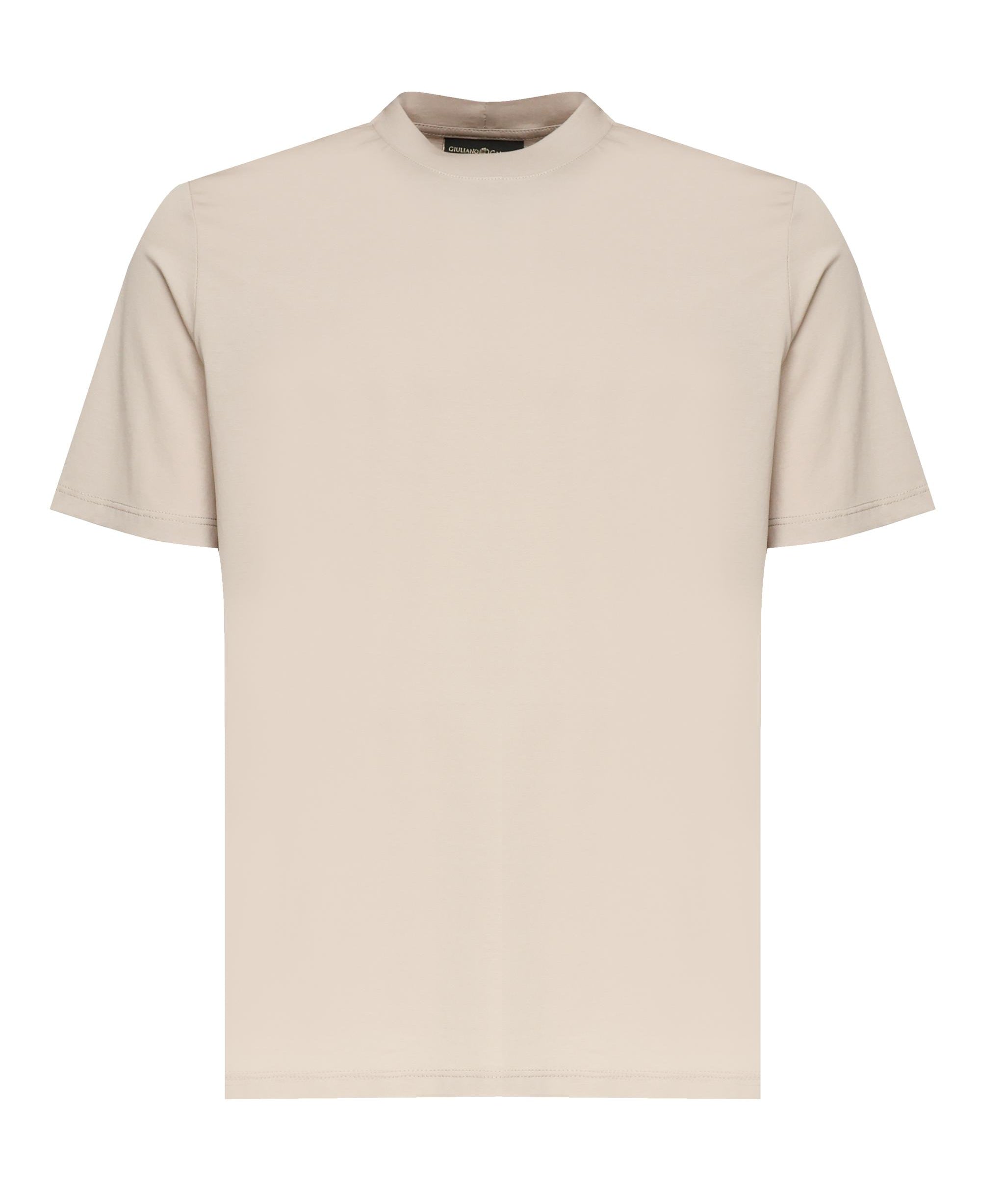 T-shirt Vice in cotone premium VICE BEIGE GIULIANO GALIANO 