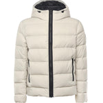 Piumino double front in popeline calandrato NAM32510620XMH B004 FAY 