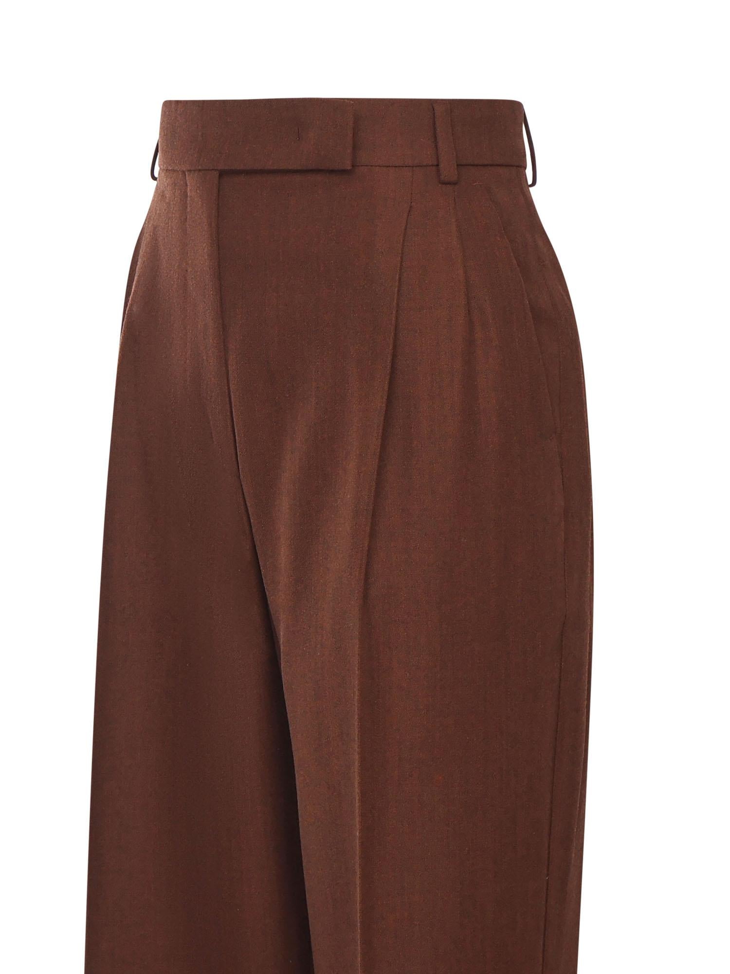 Pantalone wide leg in lana 2521136221600 002 MAX MARA 
