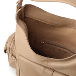 Borsa a spalla Factor in pelle BIBP9EC03 CAMEL BIASIA 