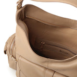 Borsa a spalla Factor in pelle BIBP9EC03 CAMEL BIASIA 