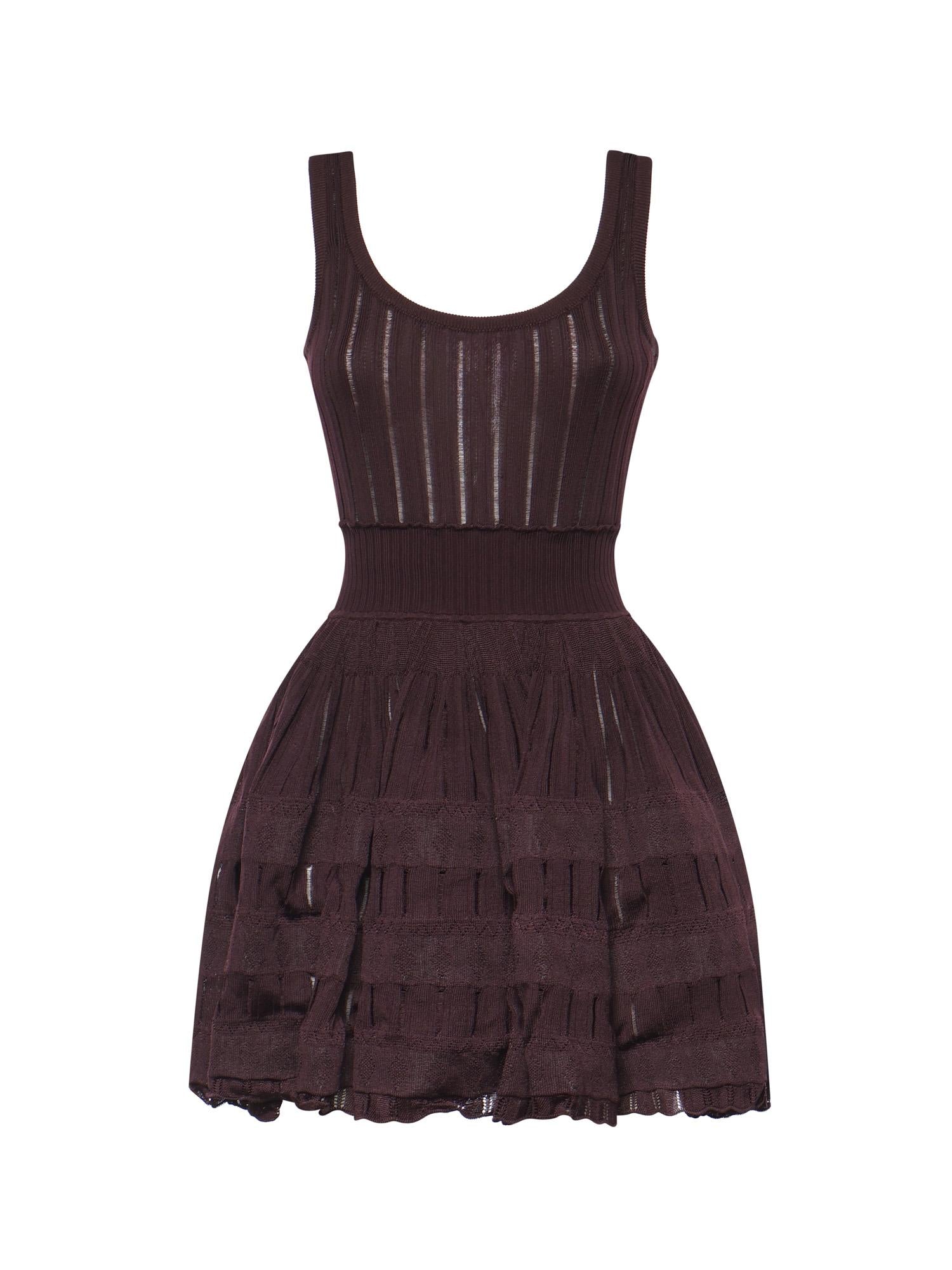Abito in maglia Crinoline AA9R2246K198C 332 ALAIA 