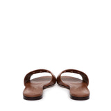 Slide in pelle di vitello e logo CQ0436 AY32981236 DOLCE & GABBANA 