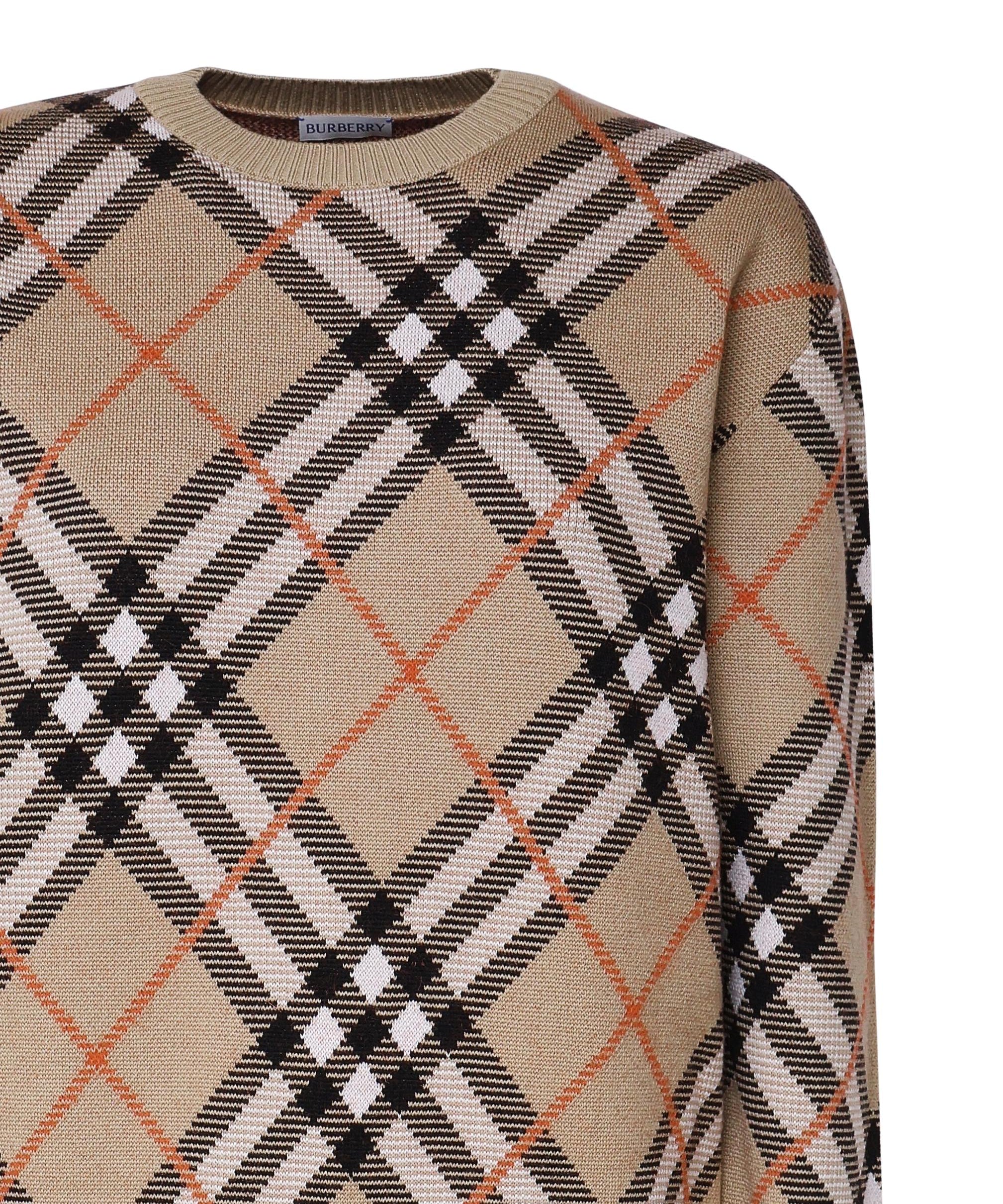 Maglioncino in cashmere Vintage check 8093486 B9368 BURBERRY 