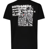 T-shirt con stampa S74GD1338 D20020900 DSQUARED2 