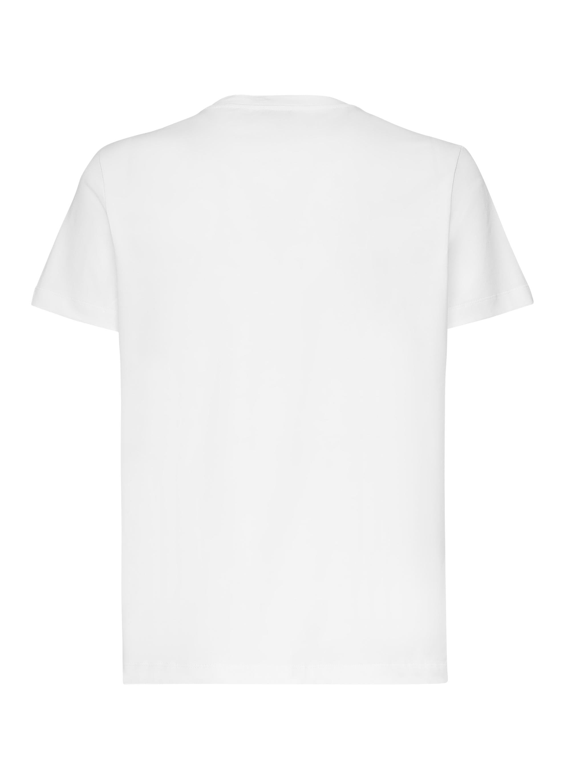 T-shirt in jersey con logo US356 JF0271UIS9000 DONDUP 