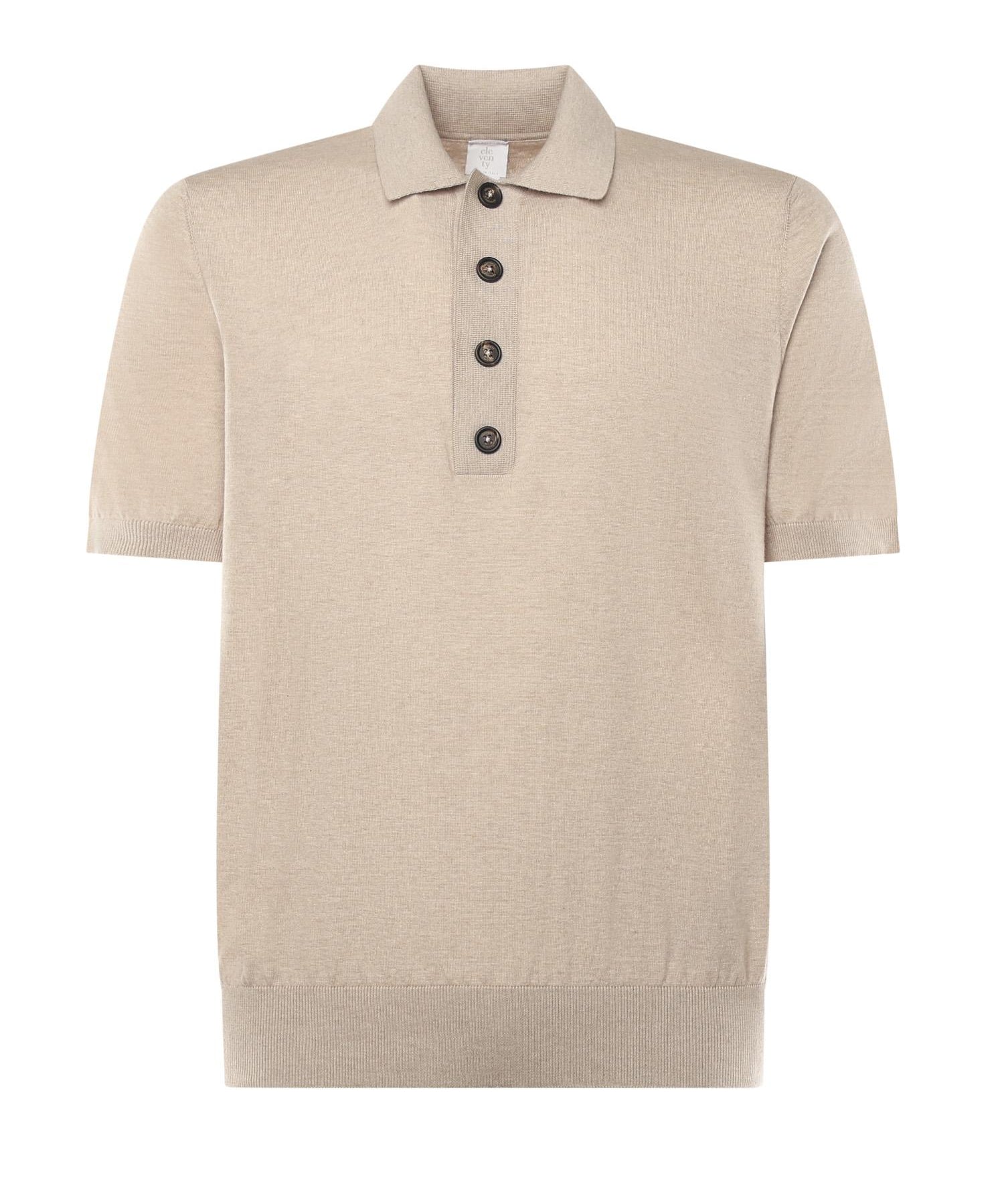 Polo in cotone e cashmere L76POLL10MAG0K007 02 ELEVENTY 