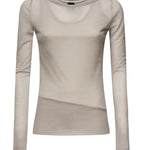 Maglia girocollo grigia 104653 A2CLIIA PINKO 