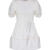 Sandy mini dress in cotton CD3408-SU24 -WHITE FOR LOVE & LEMONS 