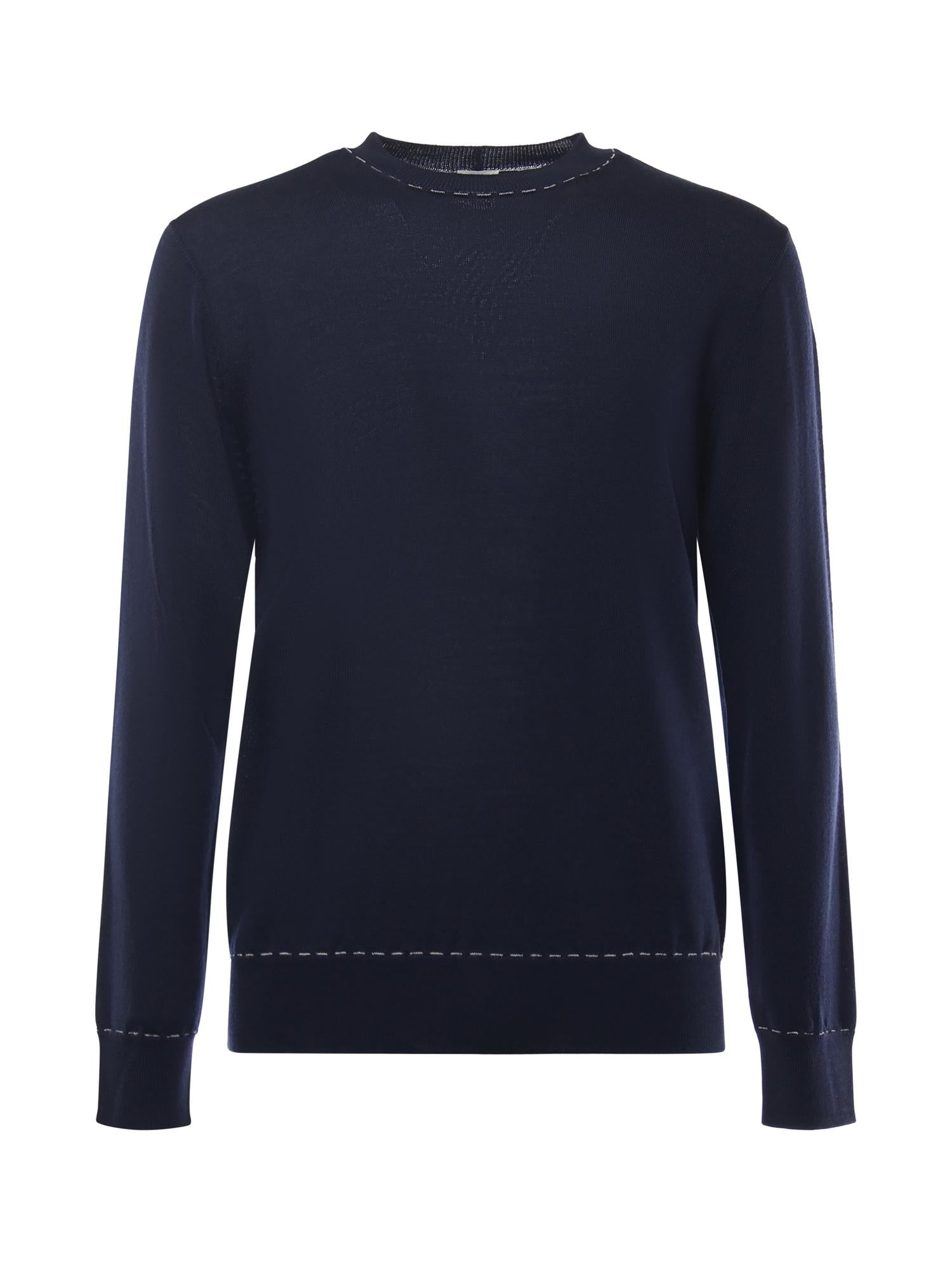 Pullover in lana L76MAGL77MAG0L030 11-02 ELEVENTY 