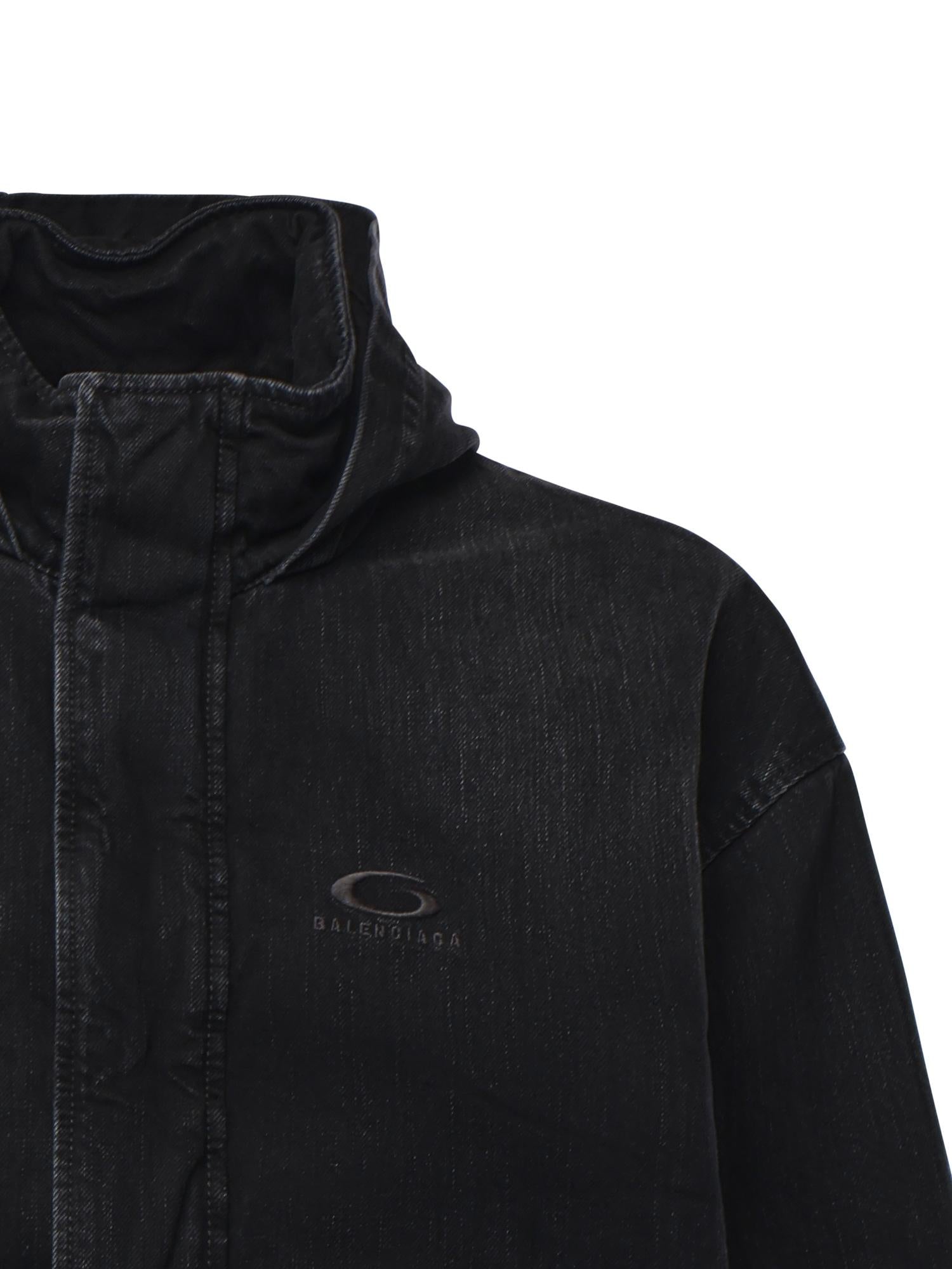 Giacca Workwear in denim di cotone 850057 TTW671037 BALENCIAGA 