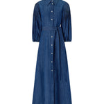Abito chemisier lungo in denim 106401 A33JPJL PINKO 