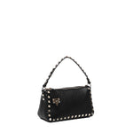 Borsa piccola a tracolla Rockstud in vitello 8W2B0J47 VSF0NO VALENTINO GARAVANI 