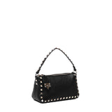 Borsa piccola a tracolla Rockstud in vitello 8W2B0J47 VSF0NO VALENTINO GARAVANI 