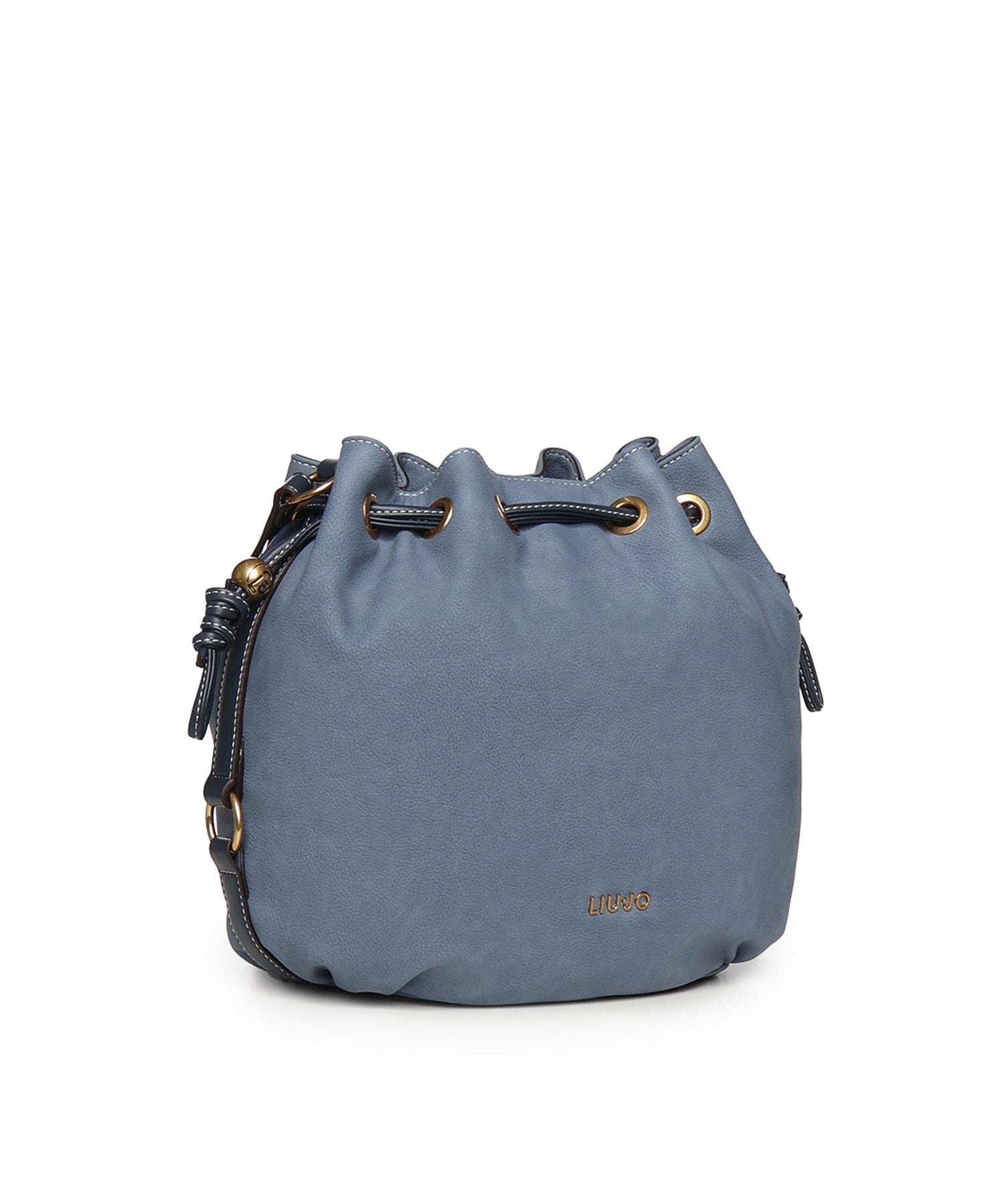 Borsa a tracolla media con logo AA6085 E111653920 LIU JO 