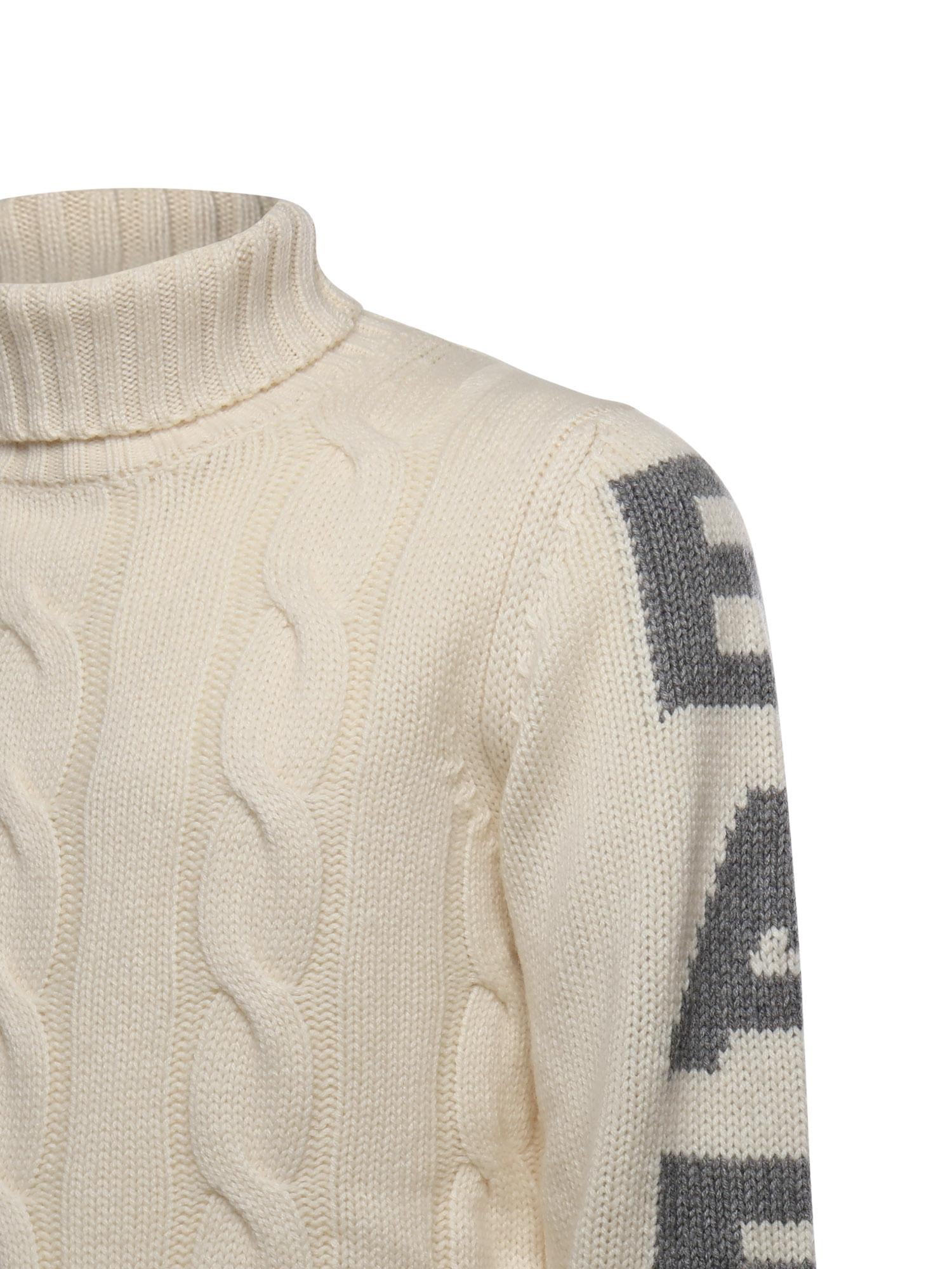 Dolcevita con logo FIS0001 00090I MC2 SAINT BARTH 