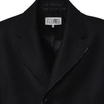 Cappotto monopetto in feltro di lana SH0AA0027 S52207900 MM6 Maison Margiela 