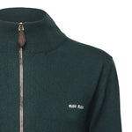 Maglia in cashmere con logo MMF995 1748F0L76 MIU MIU 