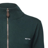 Maglia in cashmere con logo MMF995 1748F0L76 MIU MIU 