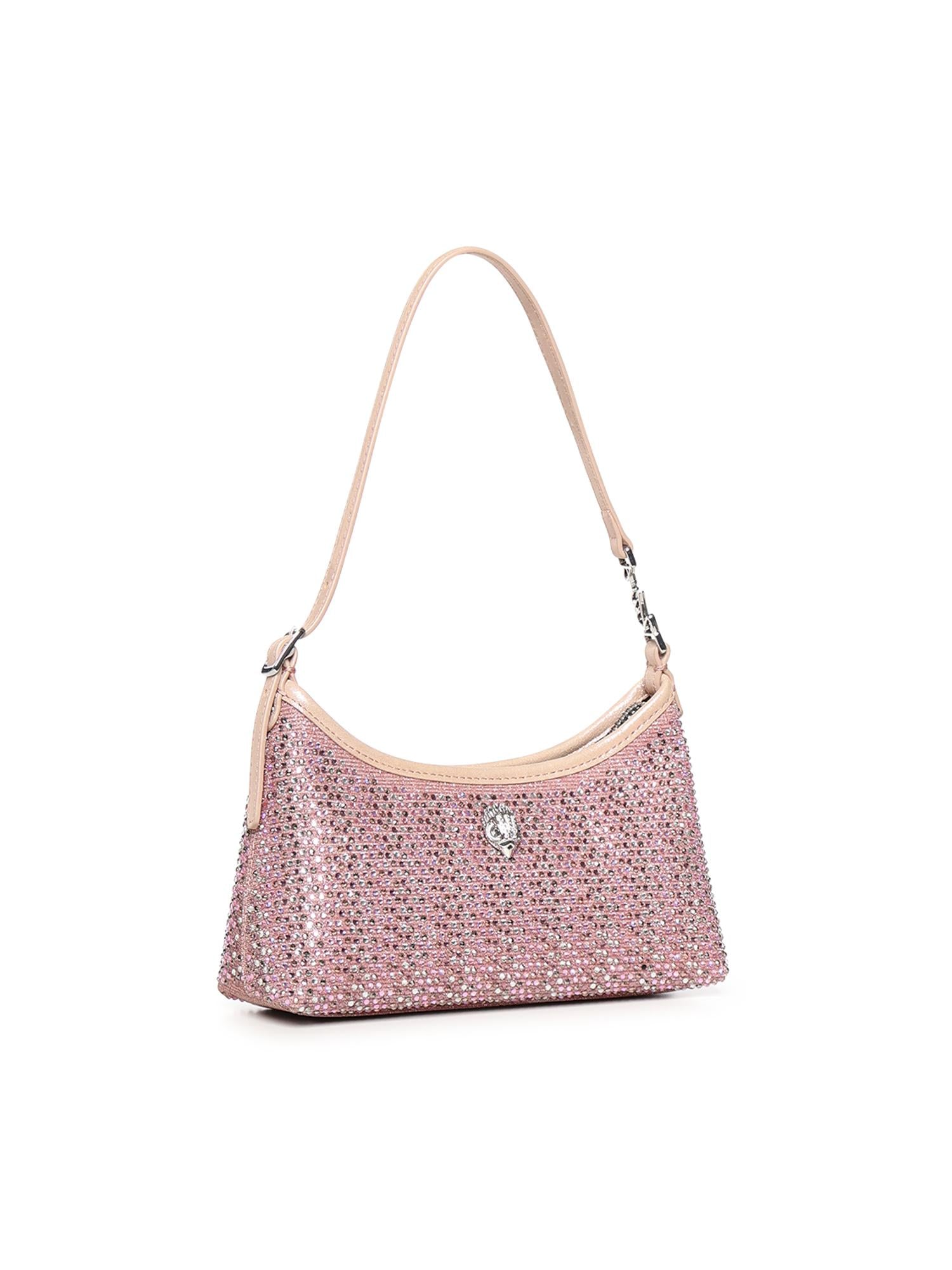 Borsa a spalla Kurt con cristalli 5586057609 PINK KURT GEIGER 