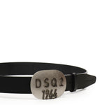 Cintura vintage con placca logo BEM0671 M4162 DSQUARED2 