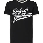 T-shirt in cotone con stampa G8PV1T G7PGCN0000 DOLCE & GABBANA 