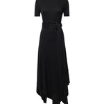 Abito in jersey con cintura AA9R3137J090D 995 ALAIA 