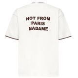T-shirt Slogan Piqué HTS262CO167 OW Drôle de Monsieur 