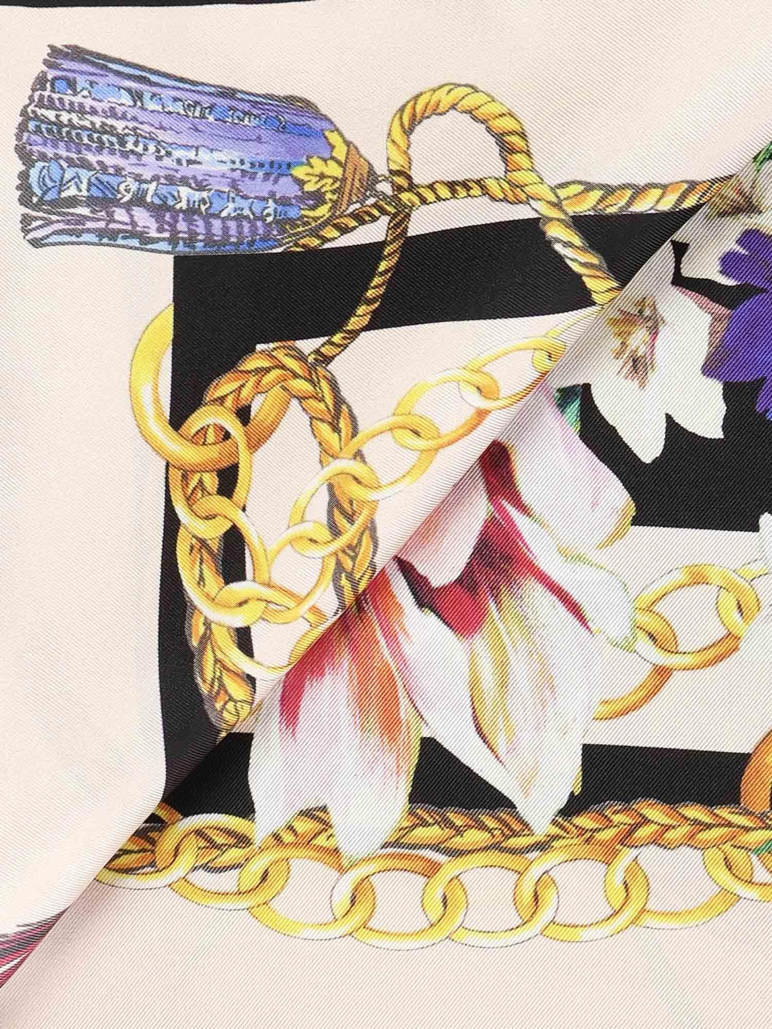Foulard in twill di seta stampa fiori FN090R GDC5JHN5QG DOLCE & GABBANA 