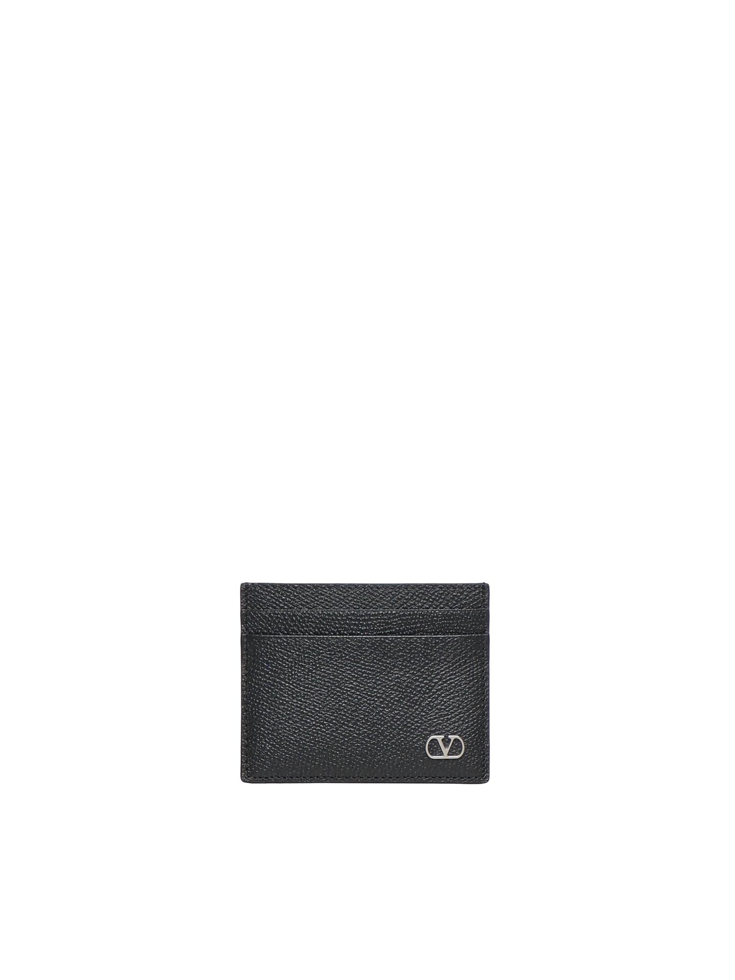 Portacarte Vlogo Signature in vitello granato 8Y2P0AP4 UAG0NO VALENTINO GARAVANI 