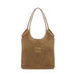 Borsa Ivy in pelle scamosciata 5BG231 2CSSF0393 MIU MIU 