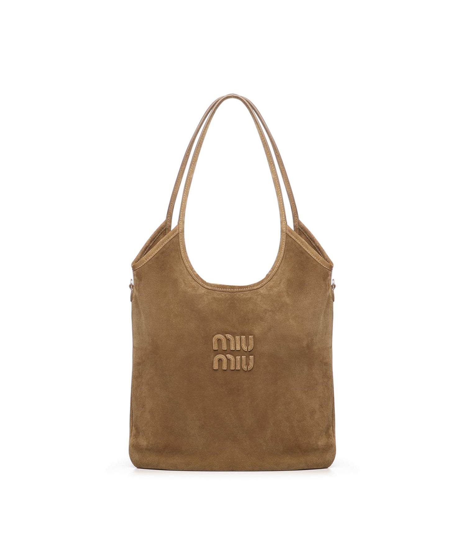 Borsa Ivy in pelle scamosciata 5BG231 2CSSF0393 MIU MIU 