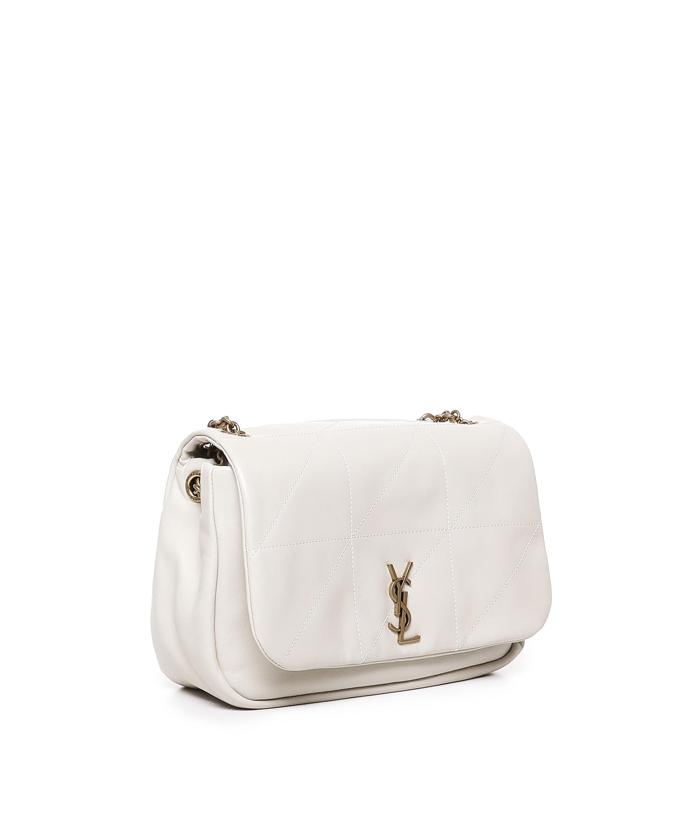 Borsa Jamie piccola in pelle d'agnello 763475 AAB329207 SAINT LAURENT 