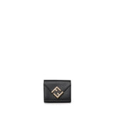 Portafoglio mini tri-fold FF diamonds in pelle 8M0480 ALWAF0KUR FENDI 