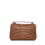 Borsa a tracolla grande Love Bag Puff trapunta farfalla 100038 A1EXL17Q PINKO 